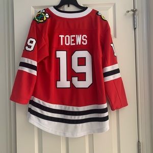 Toews blackhawks jersey kids l/xl